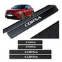 Sticker Cubre Estribos Fibra Carbon Para Chevrolet Captiva