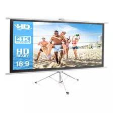 Pantalla Proyector 120 Pulgadas 16:9 Con Tripode 4k Ultra Hd