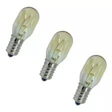 Lampada E14 15w 127v P/ Lustres Geladeiras Microondas 3un