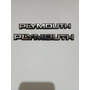 Emblema Plymount Original Chysler Nopar 