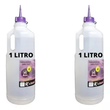 Kit 2 Silicones Lubrificante 1 Litro Esteira Ergométrica