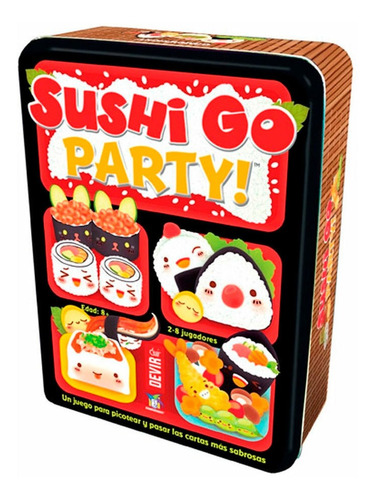 Juego De Mesa Sushi Go Party! Gamewright Devir