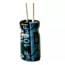 2 Pcs Condensador Electrolitico 100uf 10v 100mf -40+105°c 