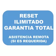 Reset Limpiador Contador Almohadillas L1800 L3110 L3150 L805