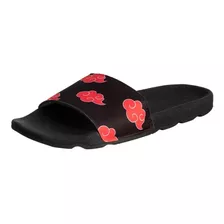 Chinelo Slide Naruto Nuvens Akatsuki Sandália Pronta Entrega