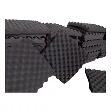 Kit 50 Paneles Espuma Acustica Gris 30x30 Cm X 3.5 De Grosor