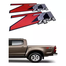 Kit Adesivos Emblema Z71 4x4 Chevrolet Off Road S10 Ca-05392