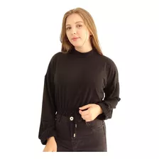 Blusa Lecimar Em Malha Gola Alta - 1703217