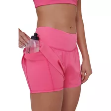 Short Com Bermuda Interna Para Corrida - Authen