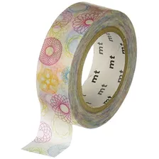 Mt Washi Tape, Spirograph, 15 Mm X 10 M (mtex1p110)