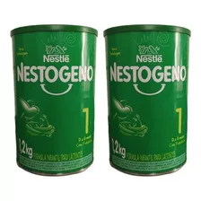 Kit C/2 Fórmula Infantil Em Pó Nestlé Nestogeno 1 Lata 1.2kg