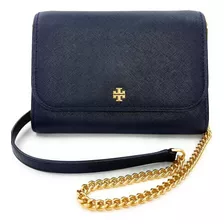 Bolsa Emerson Crossbody Chain Wallet Tory Burch Chica 