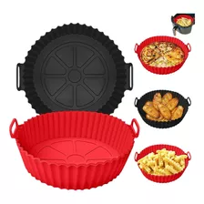 Forro Air Fryer Silicone Reutilizável 20cm Escolha A Cor