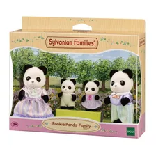 Sylvanian Families Família Dos Pandas Graciosos Epoch - 5529