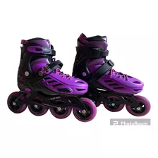 Patines Canariam Black Magic Pro Plus Patinaje Deporte Usado