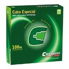 Cabo 2 Pares 4 Vias Multicor 100m 100% Cobre Alarme Condutti