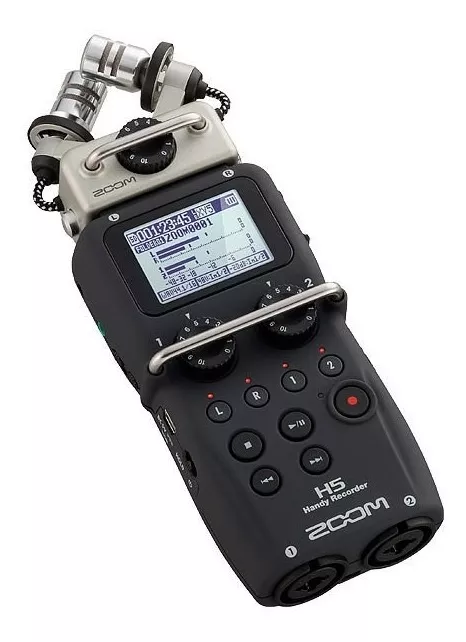 Gravador Digital Zoom H5 4 Canais + Acessorios + Case + 2gb