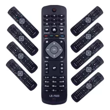 Kit 10 Controle Remoto Para Tv Philips Smart Atacado Revenda