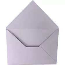 20 Envelopes 21,5x15,5 Cm Lilás São Francisco 180g App Lava