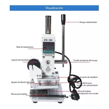 Máquina De Estampado En Caliente, Papel, Madera Y Cuero, Etc