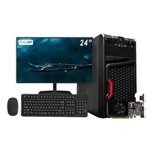 Computador Intel I5 8gb Ssd 240gb Geforce 2gb Monitor 24