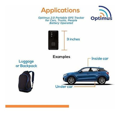 Rastreador Gps  Paquete Optimus 2.0 Con Funda Impermeable D Foto 4