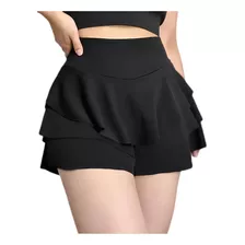 Falda Short Mujer 3 Capas Primavera , Verano 