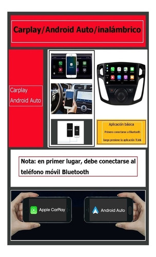 Radio Estereo Android Gps Ford Focus Mk 3 2012-2019 4+32g Foto 5