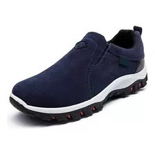 Zapatos Para Caminar Sin Cordones Para Hombre, Informales, T