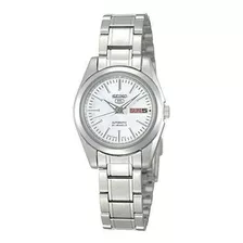 Seiko Classic Mujer Symk13k1 Automatic Sin Caja Boleta Color Del Fondo Plata Color De La Correa Plateado Color Del Bisel Plateado