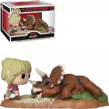 ¡funko Pop! El Dr. Sattler De Parque Jurásico Con Triceratops #1198