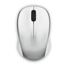 Mouse Verbatim Silent Inalambrico/silver Color Blanco