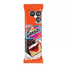 30 Gansitos Dulce Pastelito Chocolate Relleno Fresa Fiestas