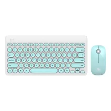 Fd Ik6620 Ultra Fino 2.4g Teclado Sem Fio Conjunto Gam