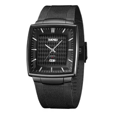 Reloj De Cuarzo De Acero Inoxidable Skmei 9311 A La Moda Par