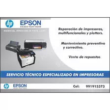 Servicio Técnico De Impresoras Hp Y Epson