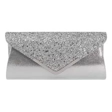 Bolso De Mano De Fiesta De Lentejuelas Mujer Cartera Clutch