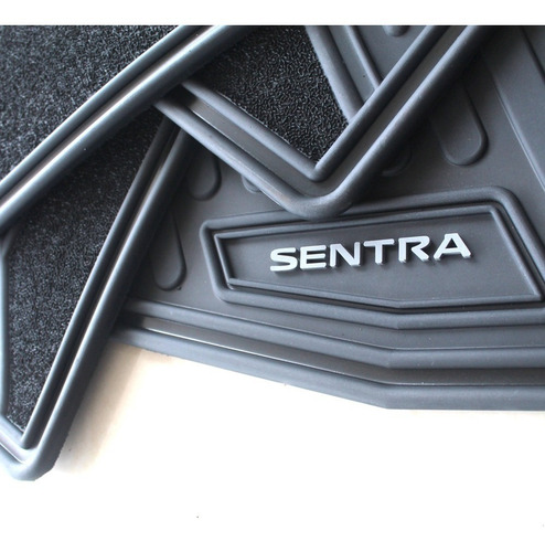 Tapetes Originales Nissan Sentra 2013-2019 Letra Gris Foto 6