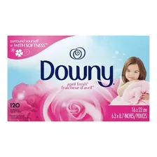 Lenço Amaciante De 120 Folhas Para Secadora Downy 