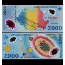 Billete De Rumania, Eclipse Solar, Nuevo 