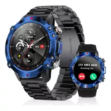 Axidun Smartwatch Hombre,reloj Inteligente Militar Táctico D