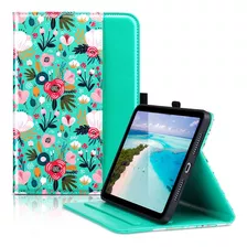Funda Para iPad Mini 6 - Verde/ Flores