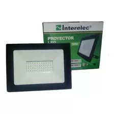 Proyector Led 50w - Interelec Fl-50w (6500k) Negro