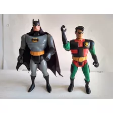 Antigos Bonecos Batman E Robin Kenner 