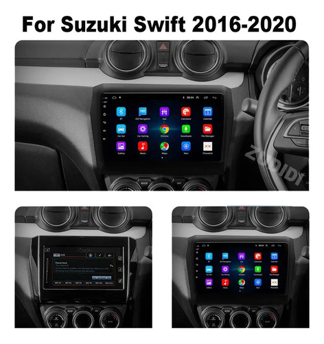 Estreo Car Play 2+32gb Para Suzuki Swift 2018-2023 Gps Foto 2