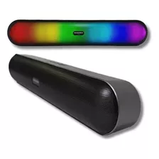 Parlante Portátil Mic Luxor Mics200 Iluminación Rgb Usb Bt