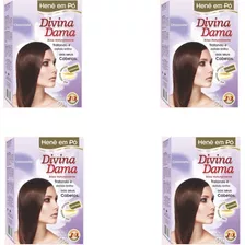 Hene Divina Dama Chocolate Em Po 04x50gr Incolor