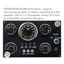 Panel De Manometros Con Llave Y Sensores Para Botes Carros