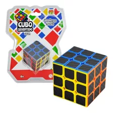 Cubo Mágico Colorido 3x3 Brinquedo Original Jogo Raciocínio