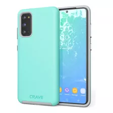 Funda Crave Dual Guard Galaxy S20 + 5g Dual Layer Mint